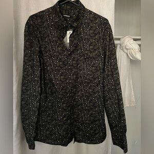 Express men’s button up shirt NWT size:M